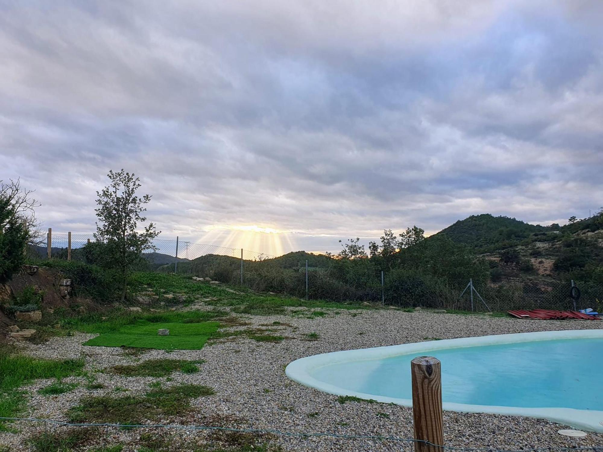 Masia La Clariana Castelltallat Esterno foto